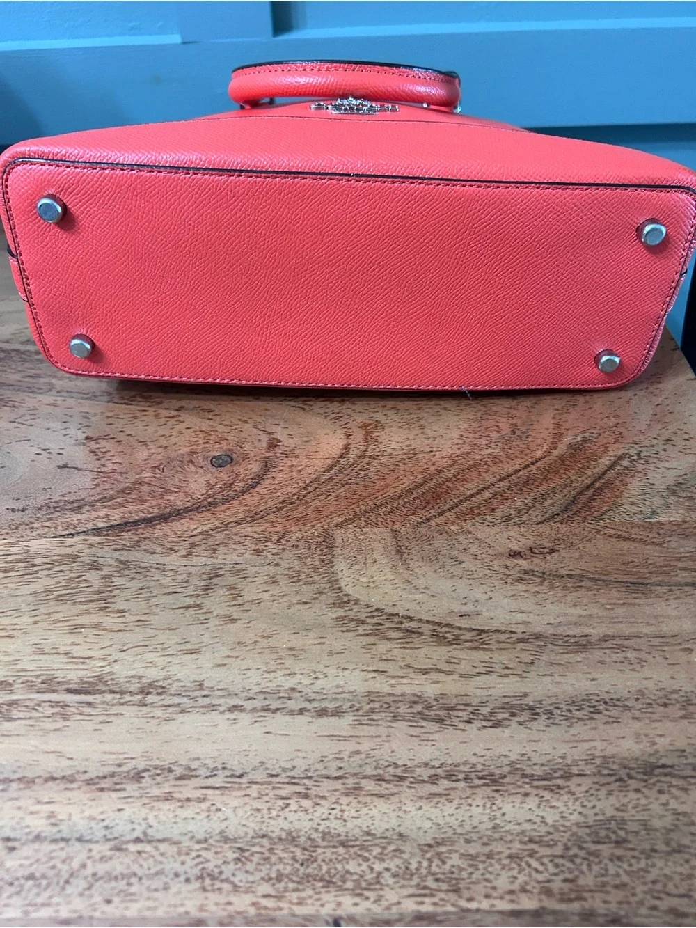 Coach Coral Dome Satchel Handbag